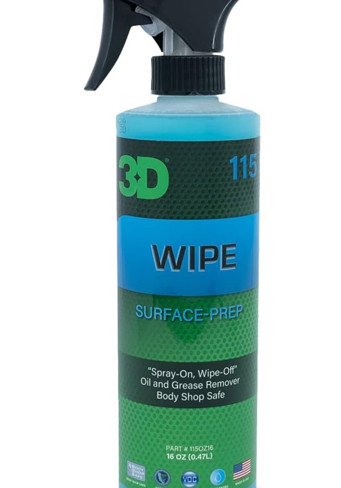 3D Wipe - Surface Prep Spray for Ceramic Coating - 16oz - Image 1