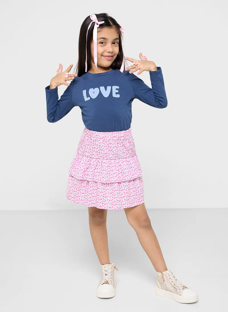 NAME IT Kids Graphic Top