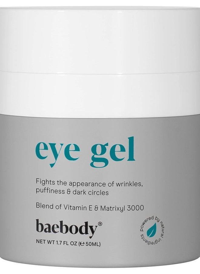 Baebody - Critically Acclaimed Eye Gel Balm Treatment Products, Under Eye Cream for Dark Circles and Puffiness, Eye Bags Treatment Women & Men, Peptide & Aloe 1.7 Fl Oz - Image 1