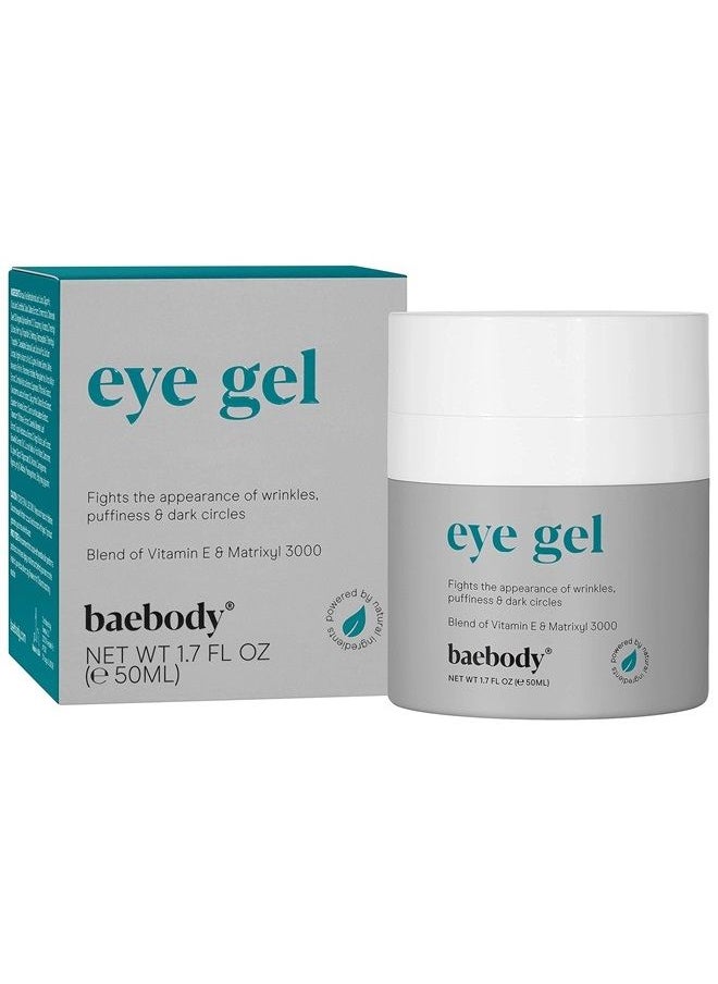 Baebody - Critically Acclaimed Eye Gel Balm Treatment Products, Under Eye Cream for Dark Circles and Puffiness, Eye Bags Treatment Women & Men, Peptide & Aloe 1.7 Fl Oz - Image 1