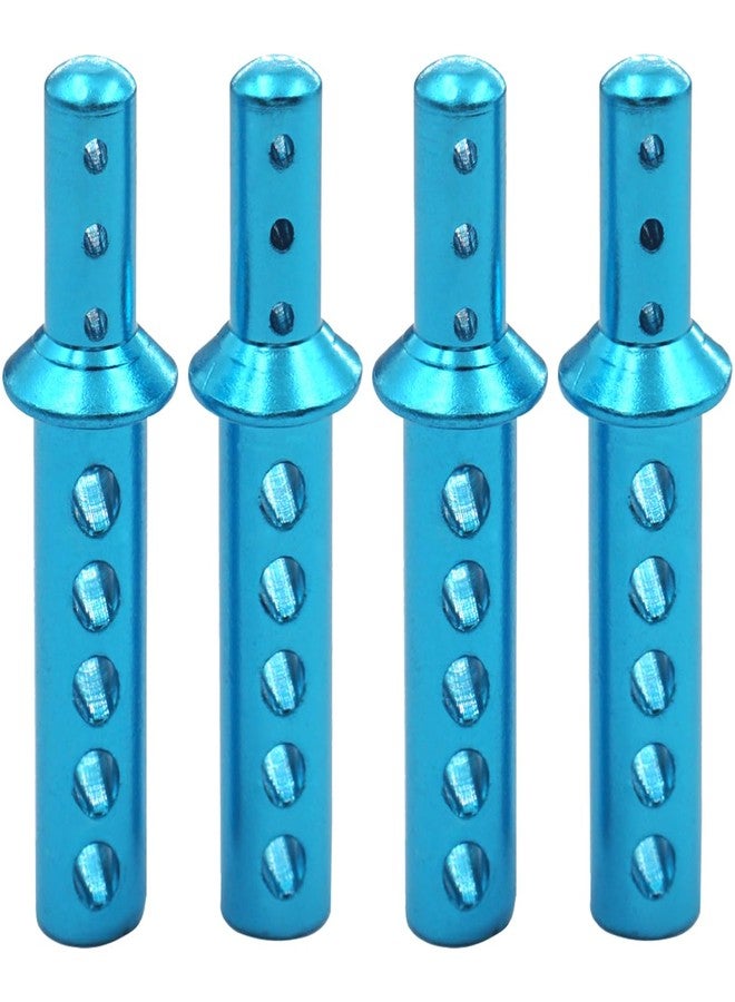 Vgoohobby 4PCS Vgoohobby 188037 RC Aluminum Body Post Mounts Upgrade Parts Compatible with Redcat Volcano S30 EPX 1/10 RC 4WD Car Off-Road Monster Truck Buggy,Blue - Image 5