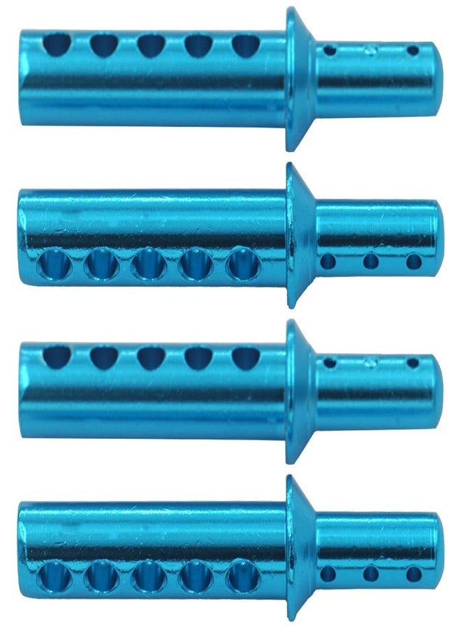 Vgoohobby 4PCS Vgoohobby 188037 RC Aluminum Body Post Mounts Upgrade Parts Compatible with Redcat Volcano S30 EPX 1/10 RC 4WD Car Off-Road Monster Truck Buggy,Blue - Image 1