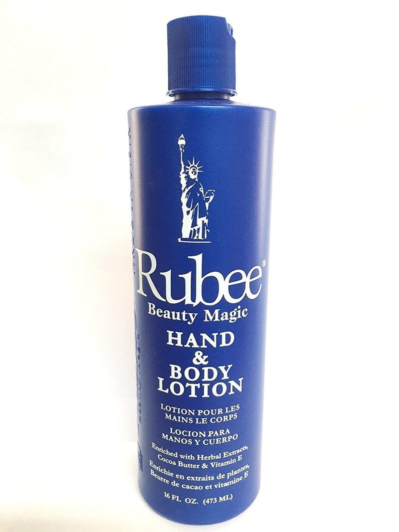 RUBEE Hand and Body Lotion 16 Ounce SG_B0711KSRGM_US