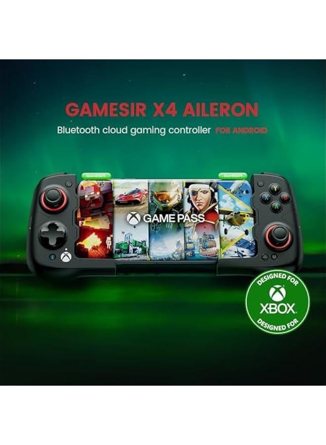 X4 Aileron Bluetooth Controller for Android,Mobile Gaming Controller with Hall Effect Joysticks, Play Xbox, Call of Duty, Fortnite  More - Officially Licensed - Image 2