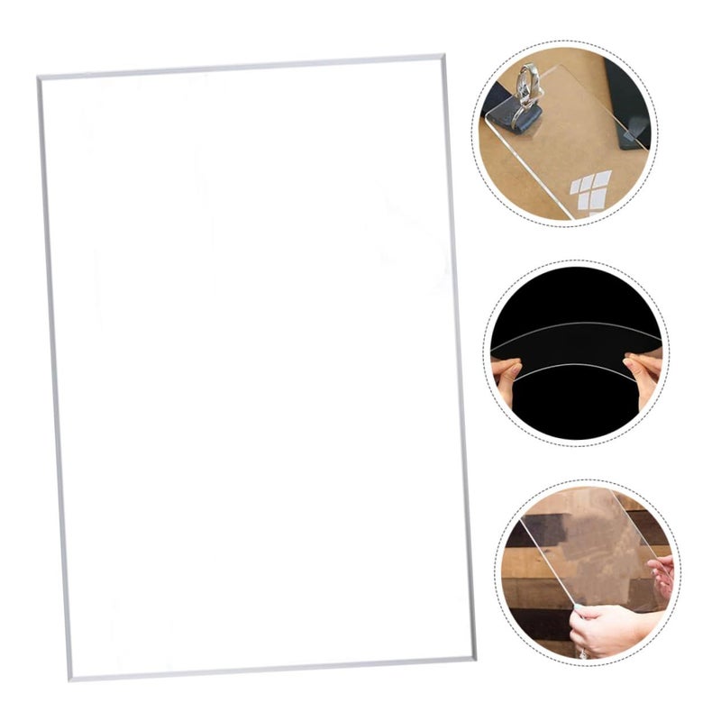 8x12 Acrylic Sheets for DIY Crafting Picture Frames Art Supply Clear Palette - Image 5