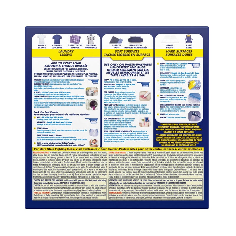 OxiClean Versatile Stain Remover with Max Efficiency (275 Loads) - Image 2