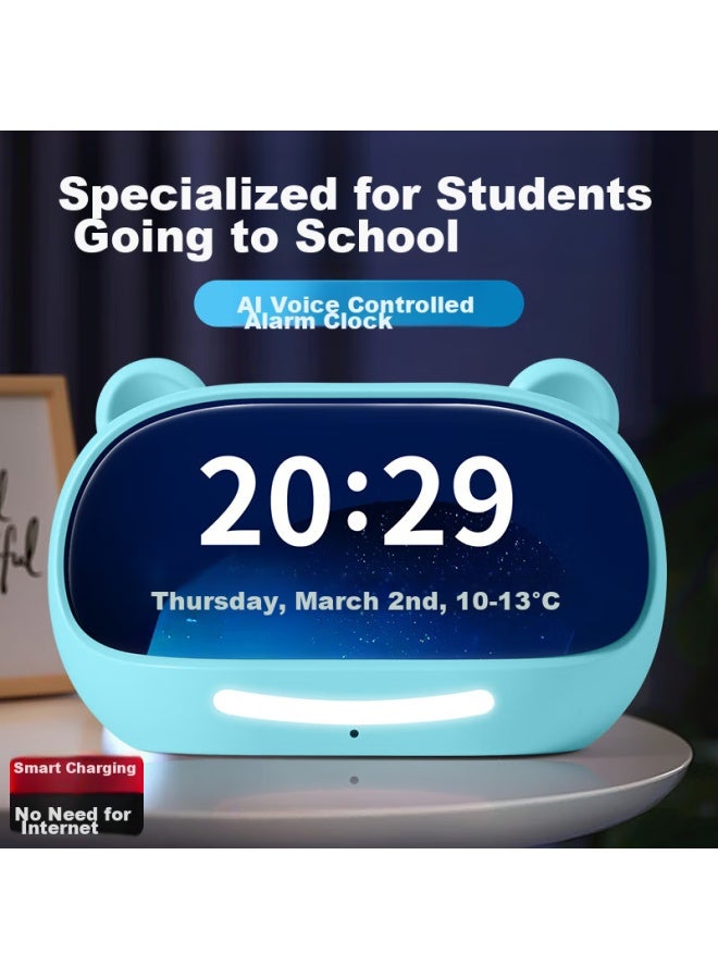 Qt-timer Timer New Student-specific Wake-up Device, Voice-controlled Electronic Clock, Study Reminder, Alarm Clock, Countdown Timer, Smart Alarm, Time Management Gift - Image 1