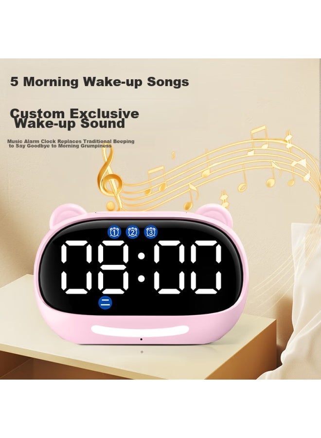 Qt-timer Timer New Student-specific Wake-up Device, Voice-controlled Electronic Clock, Study Reminder, Alarm Clock, Countdown Timer, Smart Alarm, Time Management Gift - Image 4