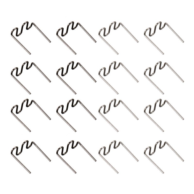 500pcs Plastic Repair Machine Welding Hot Stapler Pre Cut Waves Staple 0.6mm/0.8mm Big Waves - Image 1