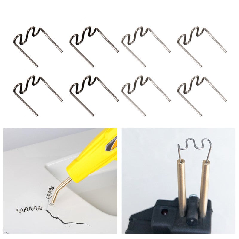 500pcs Plastic Repair Machine Welding Hot Stapler Pre Cut Waves Staple 0.6mm/0.8mm Big Waves - Image 2