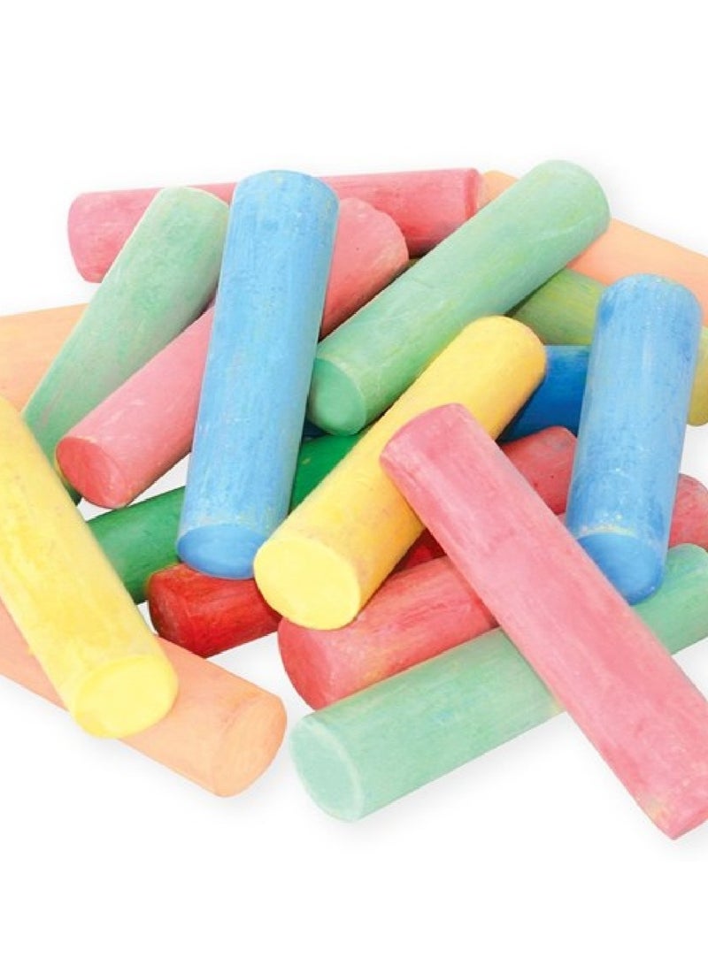 100-Piece Colourful Dustless Chalk Set – Non-Toxic, Smooth Writing, Low Dust, Ideal for Schools, Offices & Art Use - Image 3