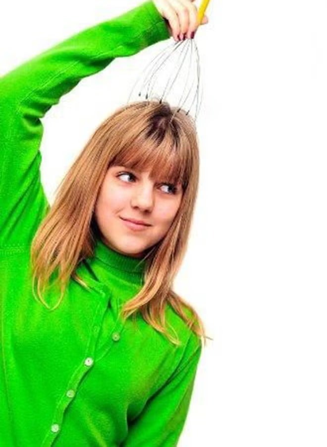 Hand Held Head Scalp Massager Multicolour - Image 4