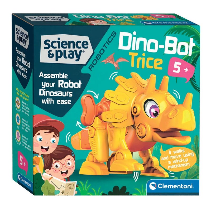 Clementoni - Science & Play Dinobot Triceratops - 75074 - Image 1