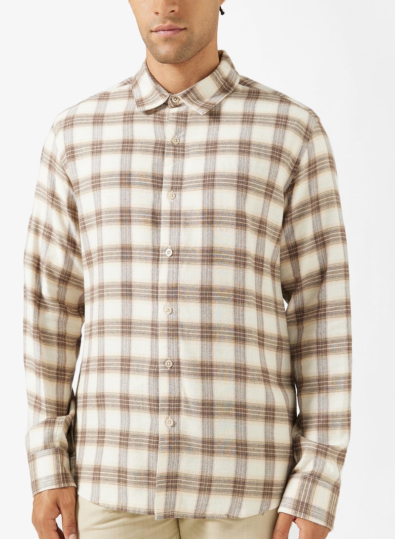 سفنتي فايف قميص كلاسيكي بقصة عادية - Image 3