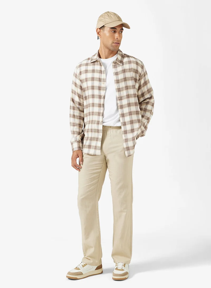 Seventy Five  Regular Fit Classic Shirt for Men | Best Price UAE