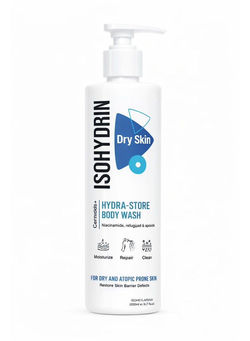 Isohydrin hydra-store body wash 250ml