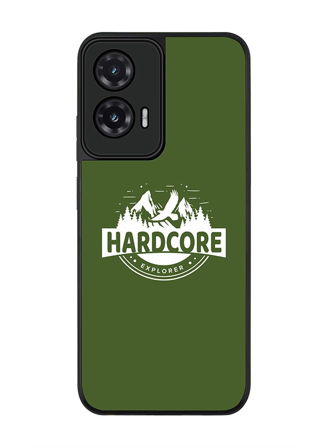 Stylizedd For Motorola Moto G35 Case,Slim fit Camera Protection, Shockproof Thin Phone cover  - Hardcore Explorer