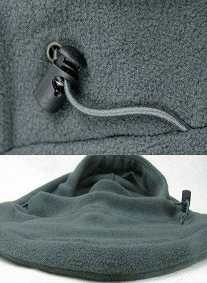 Motoway Men's Neck Warmer Hoods Ski Motor Hat Thermal Balaclava Scarf Fleece Face Cs Mask 6-in-1 (Black, One Size Fits All), Pack of 1 - Image 5