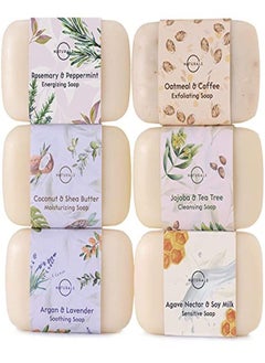 6 Piece Moisturizing Body Wash Bar Soap Collection. Face Soap Acne Soap 100% Natural Organic Ingredients & Therapeutic Essential Oils. Vegan Gift Set Triple Milled Women & Men 4Oz Each - pzsku/Z3811A52759DB44E0B3A5Z/45/_/1646463972/a9d18ded-cf68-4b47-a0aa-299b5699e89e