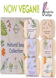 6 Piece Moisturizing Body Wash Bar Soap Collection. Face Soap Acne Soap 100% Natural Organic Ingredients & Therapeutic Essential Oils. Vegan Gift Set Triple Milled Women & Men 4Oz Each - pzsku/Z3811A52759DB44E0B3A5Z/45/_/1646463973/540d9ed0-1af1-4c6e-bc8d-6aabb428e897