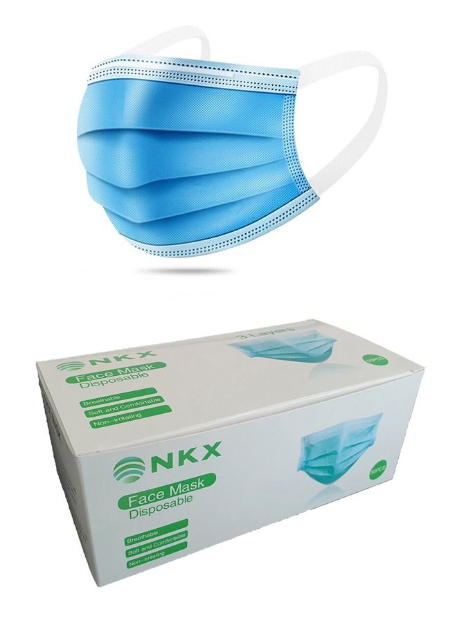 NKX 50-Piece Disposable 3 Ply Kids Face Mask - Image 3