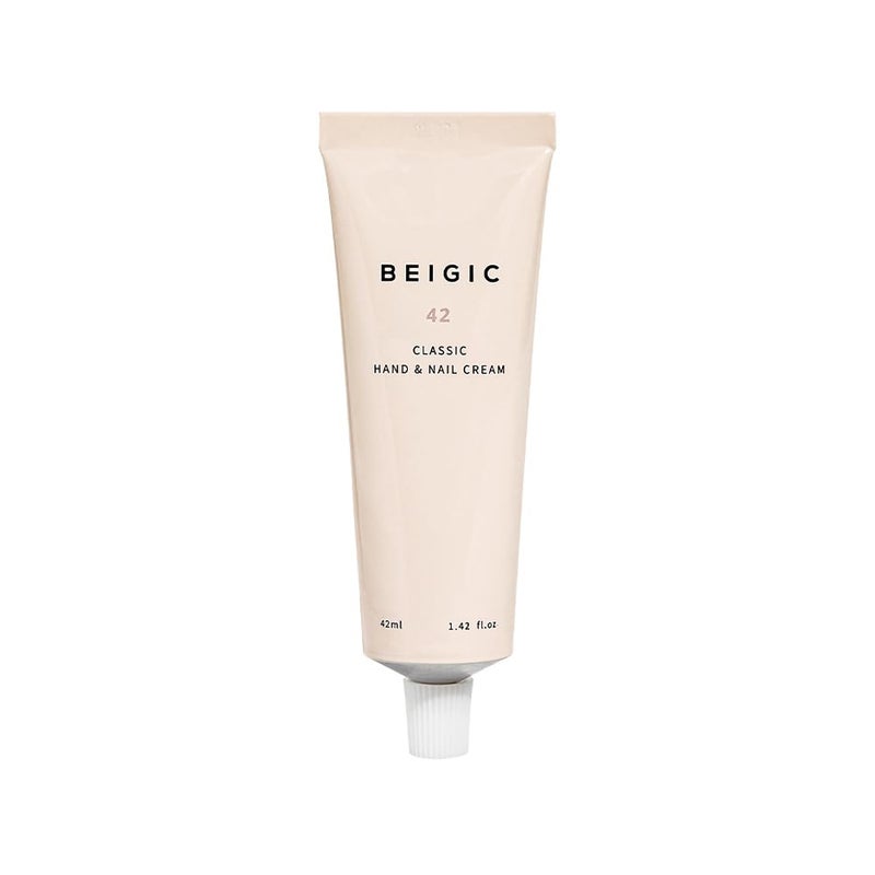 BEIGIC Classic Hand  Nail Cream  Bergamot Sage  Mandarin Vegan Korean Handcream wShea Butter  Panthenol Fastabsorbing NonGreasy Smooths Fine Lines Hydrating 142 floz