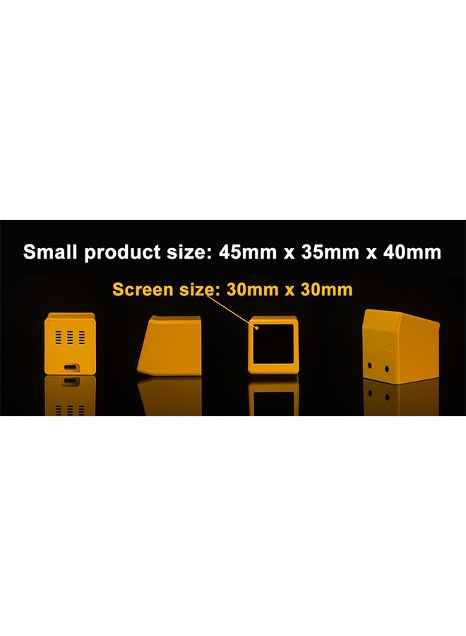 DAKS Digital Alarm Clock with WiFi Smart Weather Station and Air Quality Monitor – Real-Time Weather, Indoor Temperature, Humidity, Wind Speed Display, Calendar, and Smart Desktop Clock for Home, Bedroom, and Office - Image 4