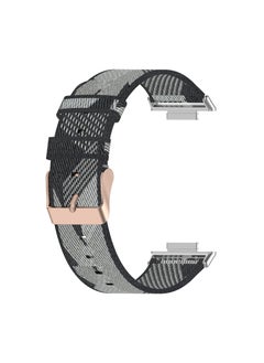 Y&D Smart Watch Straps Compatible with Huawei Fit 2 Strap Lightweight Replacement Nylon Fabric Woven Bands Wristband Arm Band Accessories  - Image 1