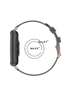 Y&D Smart Watch Straps Compatible with Huawei Fit 2 Strap Lightweight Replacement Nylon Fabric Woven Bands Wristband Arm Band Accessories  - Image 4