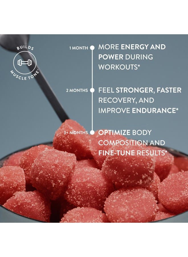 Arrae Tone Gummies – Creatine Monohydrate 5g for Women – Support Lean Muscle, Strength & Recovery – Hormone-Friendly Muscle Toning Supplement – Mixed Berry Flavor – 90 Count - Image 4