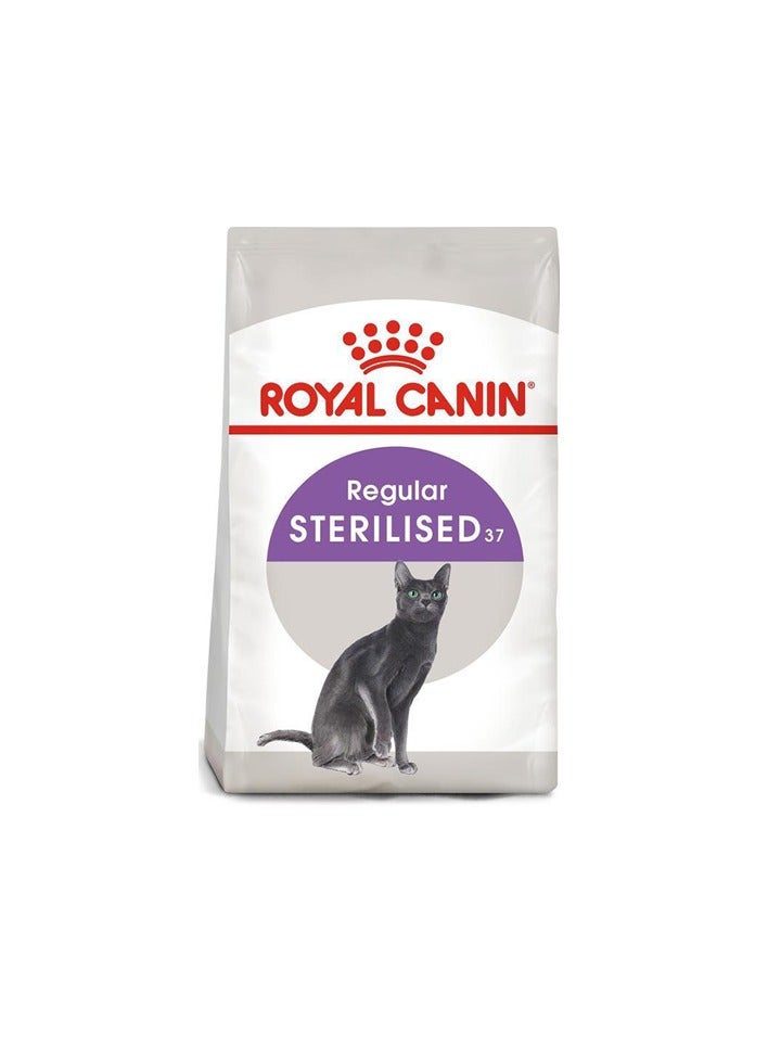 Royal Canin Sterilised Cats Dry Food – Complete Nutrition for Neutered Cats 400g - Image 1