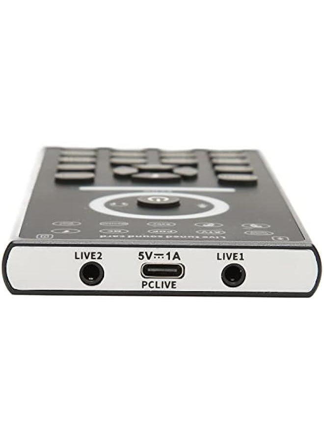 Generic Small Voice Modulator, Wide Range Audio Effects, Easy Setup Portable Sound Mixer, Voice Altering Mic for Smartphone Computer  - Image 5
