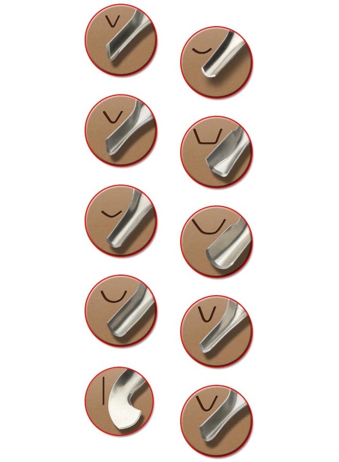 ESSDEE Lino Cutter Set, Metal, 2 x 7.5 x 9 cm - Image 1