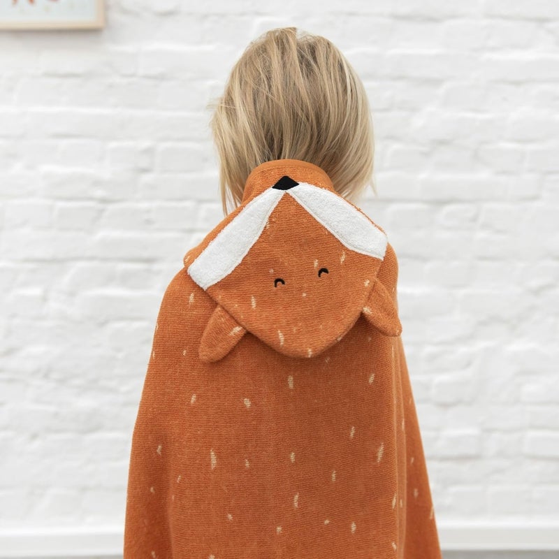 Trixie Hooded Towel - Mr. Fox, 70x130cm - Image 4