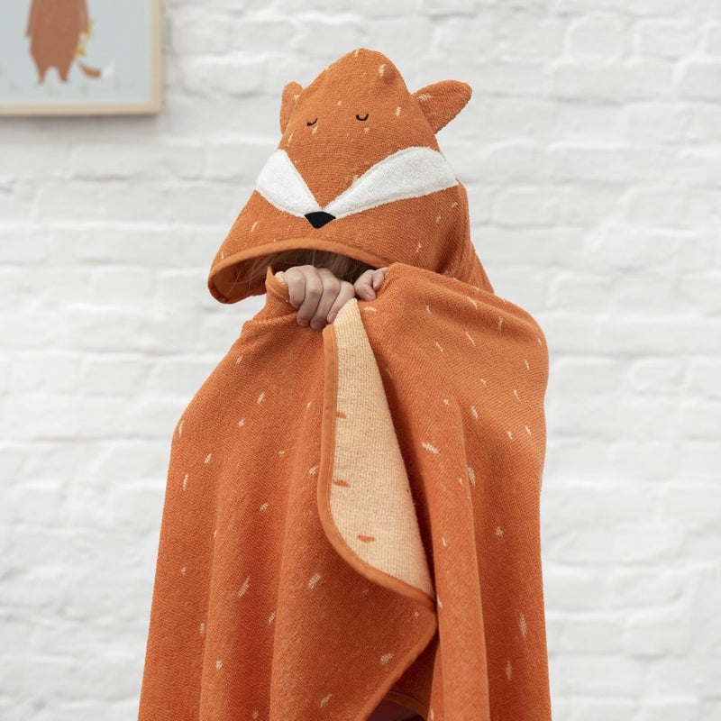 Trixie Hooded Towel - Mr. Fox, 70x130cm - Image 3
