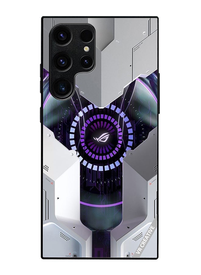 Protective Case Cover For Samsung Galaxy S25 Ultra Republic Of Gamers Logo Design Multicolour