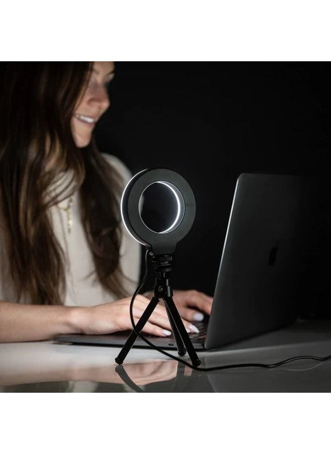 LuMee - LUMEE 4" Ring Light with Tripod Stand - Image 1