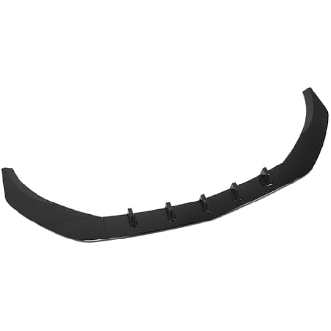Fuchooky 3PCS Front Bumper Lip Spoiler Maxton Style Front Lip Body Kit Replacement for Benz CLAClass C117 AMG Line 2016 to 2019 - Image 2