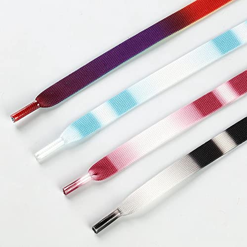 Goodlace 1.2cm Wide Shoe Laces Flat Shoelaces of Polyester for McQueen shoes 55Inch pure white - Image 3
