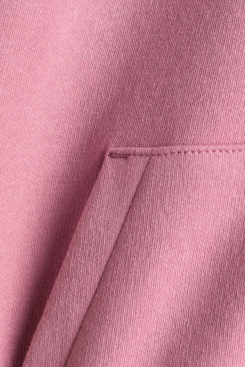 H&M Oversized brushed-inside zip-through hoodie