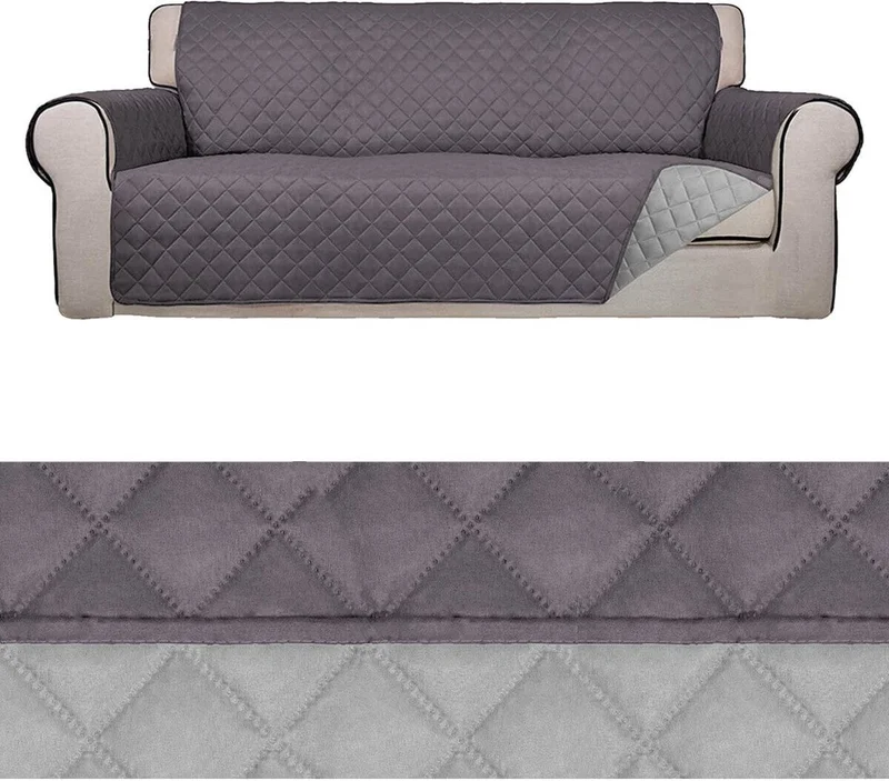فايند Waterproof Feather Stain Resistant 3+3+1+1 Sofa Cover Set Both Sides Can Be Used Set Sofa Throw