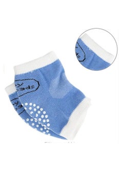Alissa Multi color 5 Pairs Baby Knee Pads Stretchable Elastic Cotton Soft  Comfortable Knee Cap Elbow Safety Protector Knee Pads for Baby Breathable Anti-Slip Pad Large Size  - Image 3