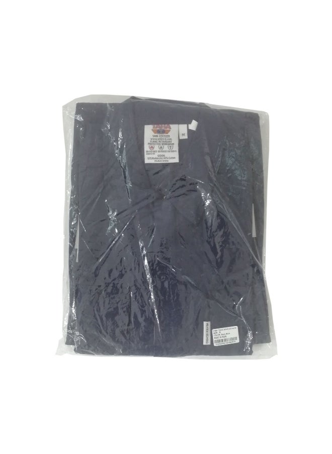 TAHA Protex for Multipurpose Use | Durable Cotton-Poly Blend, Full-Sleeve Workwear for Welders Coverall, Industrial | Safety PPE | Unisex Professional Uniform | Navy Blue | Size-4XL  - Image 1