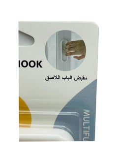 ITALO Pack Of 3 Pcs Sticky Door Hooks  - Image 3