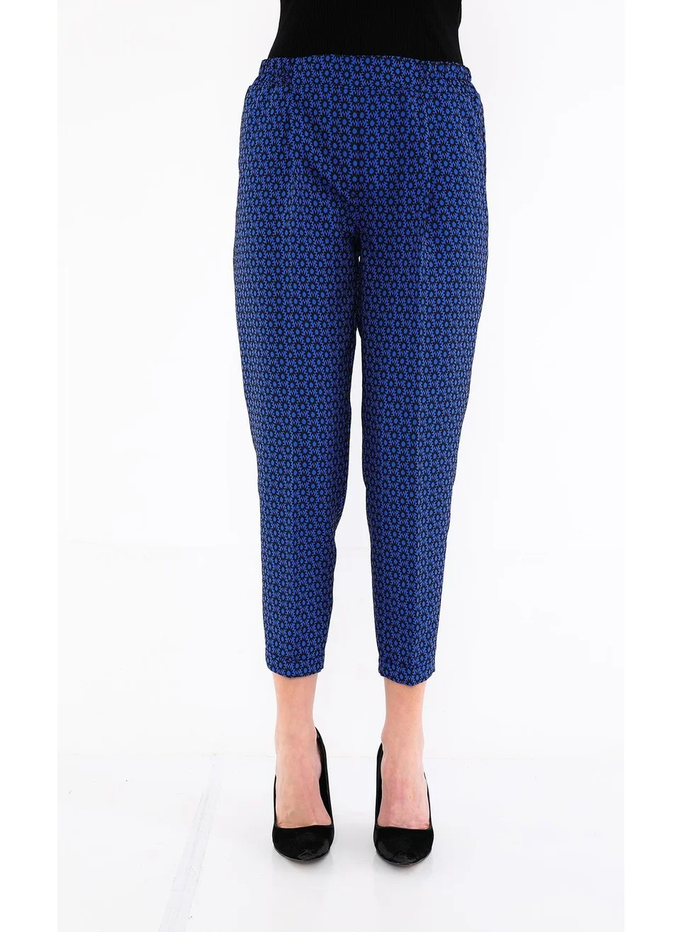 Alexander Gardi Alexandergardı Patterned Pleated Trousers (B21-1010)