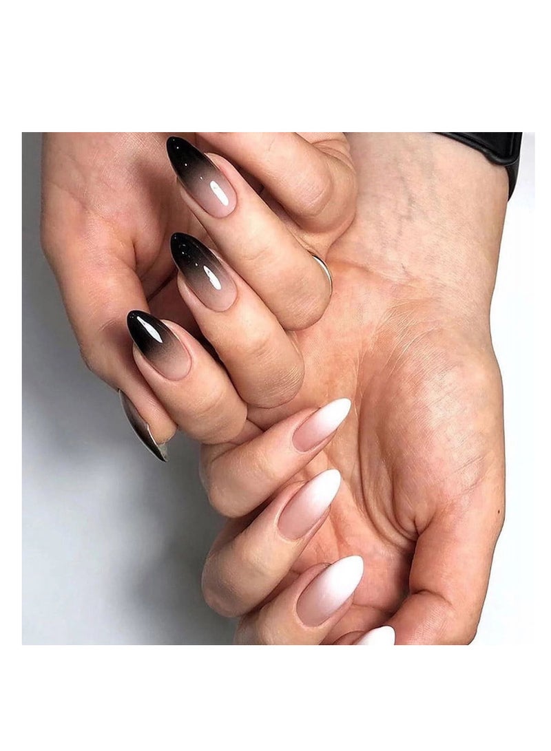 Salon Acrylic Reusable False Nails Set Double Tape and Glue Included - Image 1