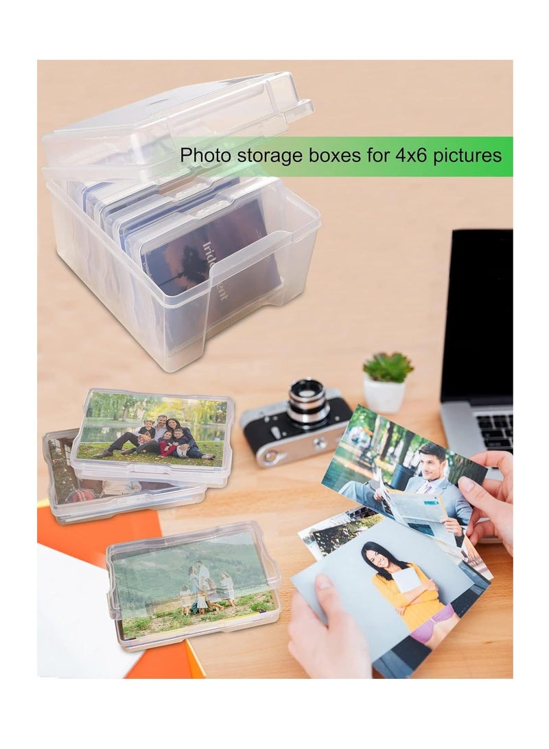 Versatile Clear Photo Storage Box - Ideal for 4x6 Pictures, Crafts, Seeds, and Special Education Materials  - Image 2