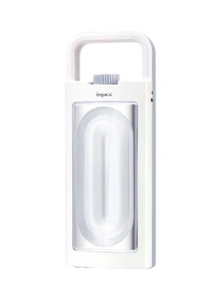 Rechargable Emergency Light-IL685B White 17x6.6x5cm
