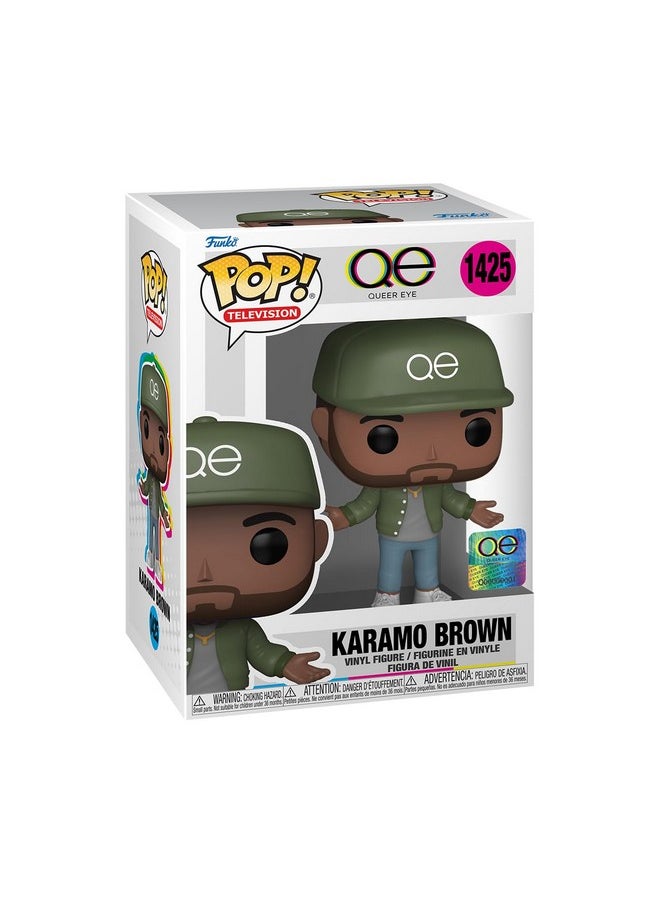 Funko Funko POP! TV: Queer Eye - Karamo Brown - Collectable Vinyl Figure - Gift Idea - Official Merchandise - for Kids & Adults - TV Fans - Model Figure for Collectors and Display  - Image 1