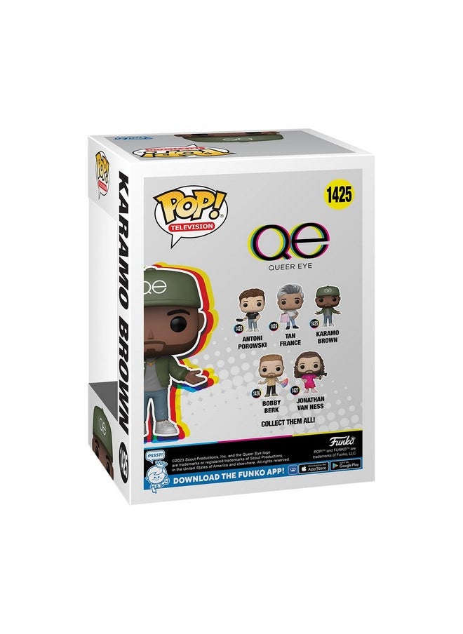 Funko Funko POP! TV: Queer Eye - Karamo Brown - Collectable Vinyl Figure - Gift Idea - Official Merchandise - for Kids & Adults - TV Fans - Model Figure for Collectors and Display  - Image 3